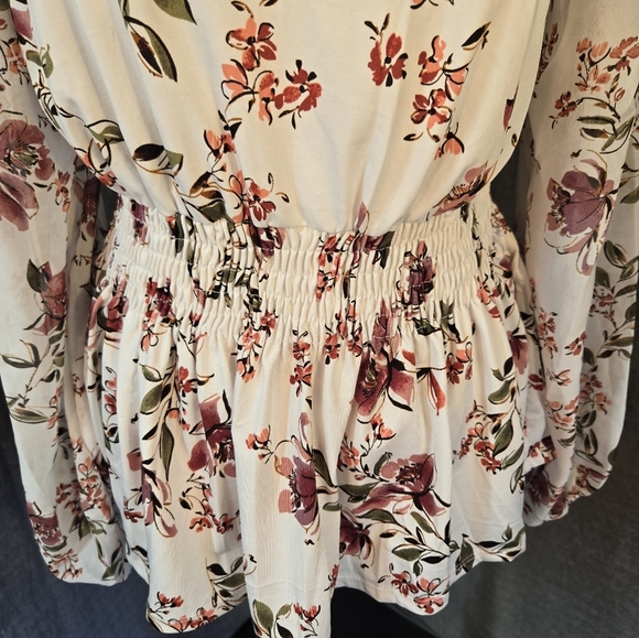 Perseption Concept women's size S multicolored floral blouse - Picture 3 of 7